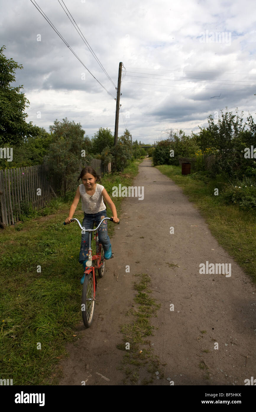Kirow Russland Datscha Szenen Landwirtschaft Stockfoto