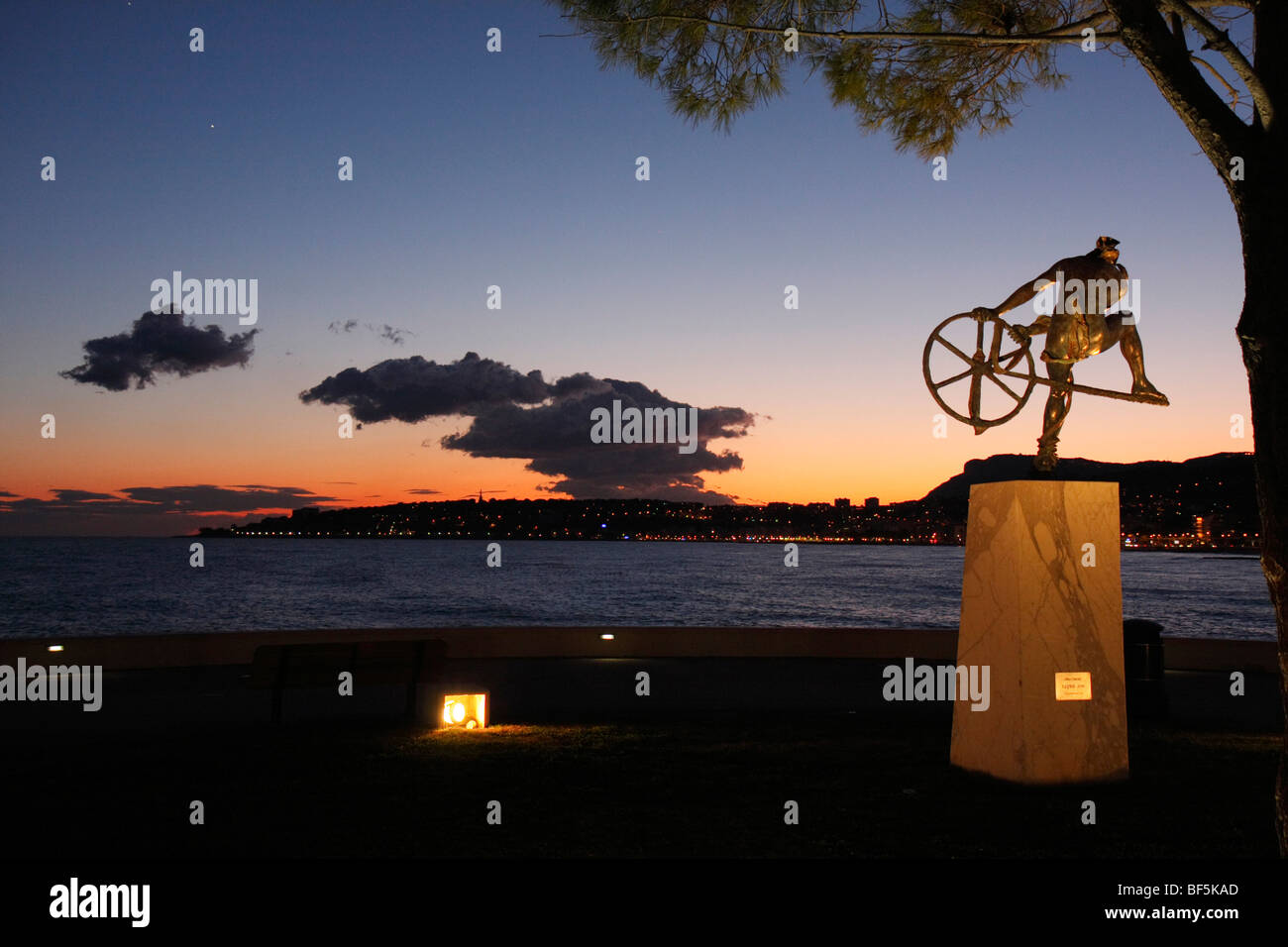 Cap Martin, Menton, Alpes Maritimes, Cote d ' Azur, Frankreich Stockfoto