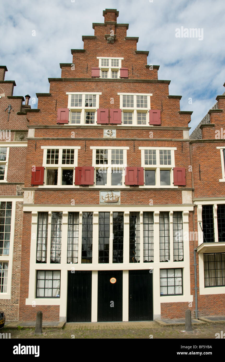 Hoorn Niederlande Holland historische Hafenstadt Haus Stockfoto