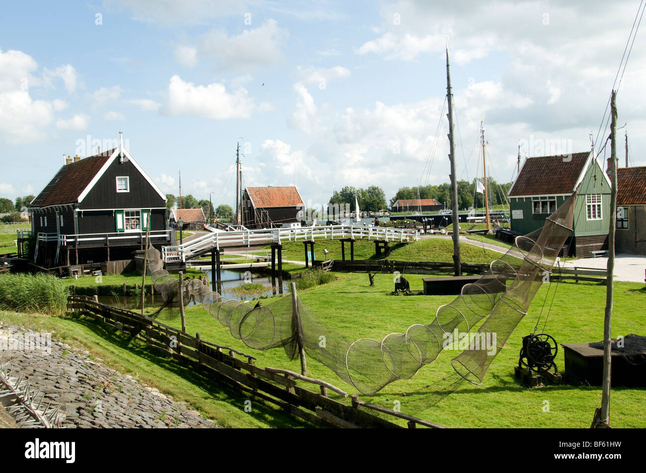 Zuiderzee Museum, Enkhuizen, Erhaltung des kulturellen Erbes - maritime Geschichte aus der alten Zuiderzee Region. Ijsselmeer, Niederlande Holland, Stockfoto