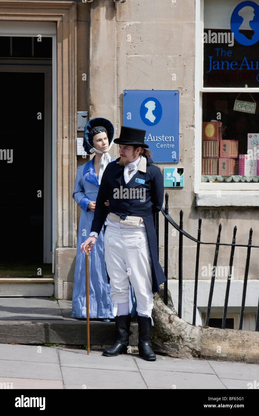 Jane Austen Centre on Gay Street in Bath, England Stockfoto