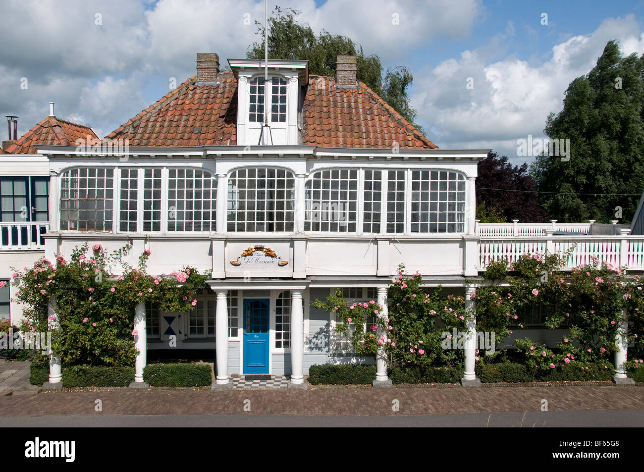 Schardam IJsselmeer Immobilien Herrenhaus Niederlande Holland Huis De Meeuwen Stockfoto