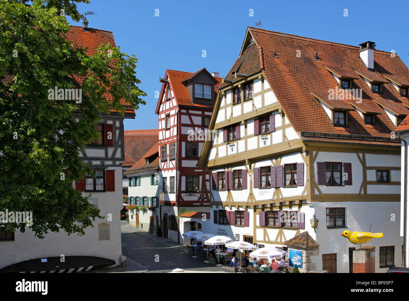 Deutschland, Ulmer Altstadt, Deutschland, alte Stadt Ulm Stockfoto