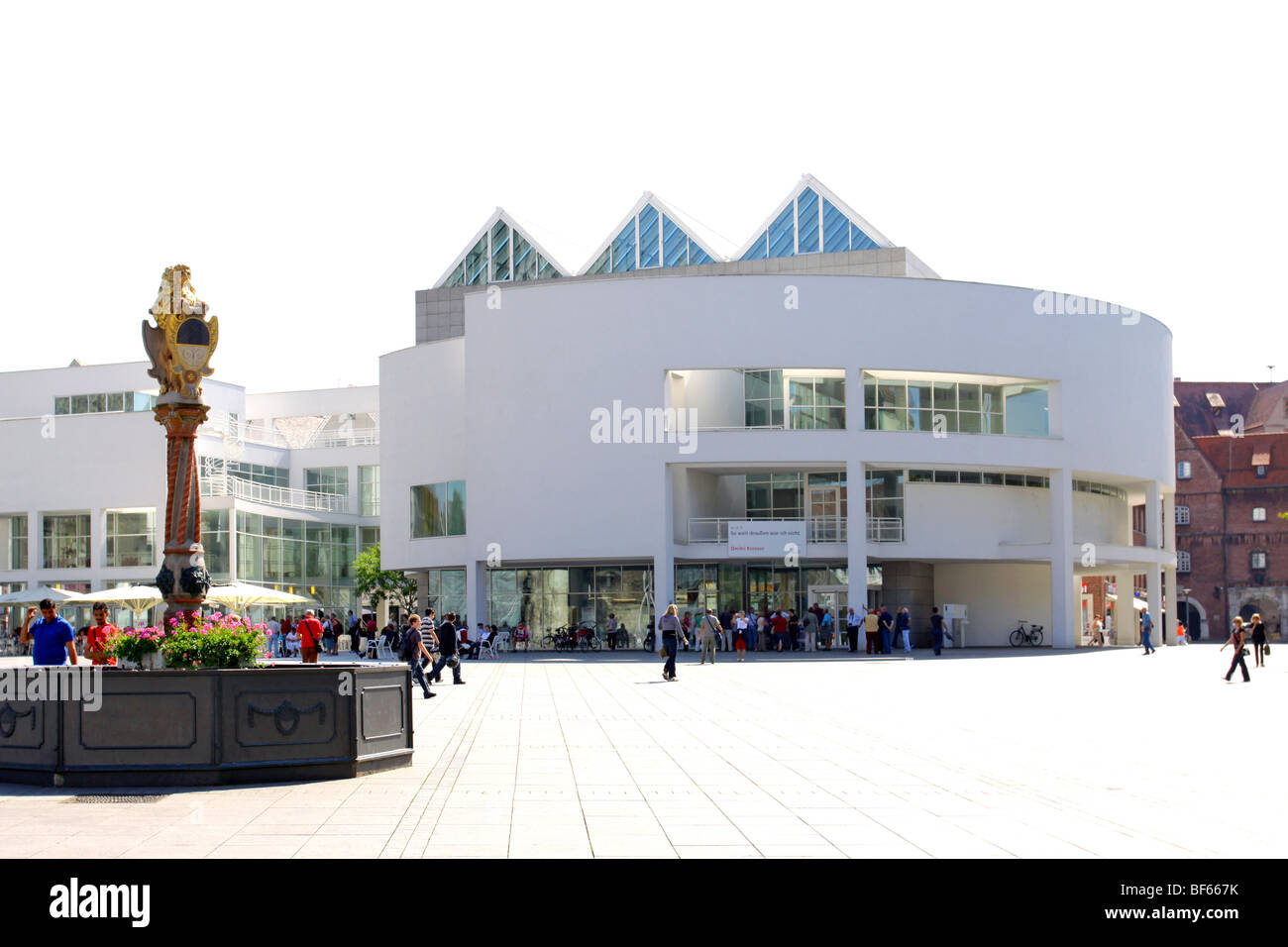 Deutschland-Ulmer Stadthaus, Deutschland-Stadthaus in Ulm Stockfoto