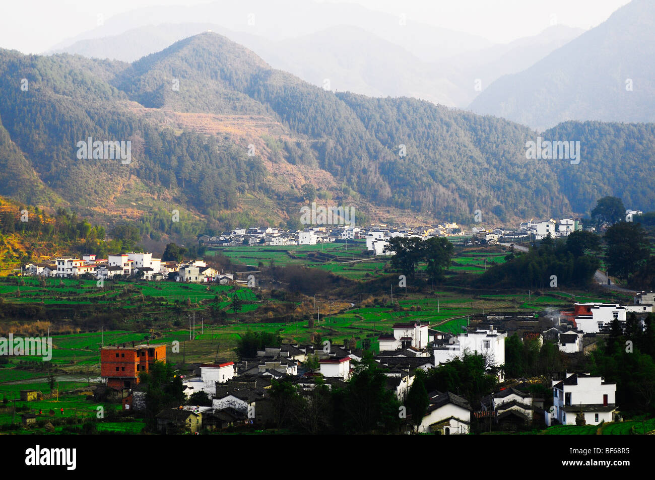 Jiangling, Wuyuan County, Jiangxi Provinz, China Stockfoto