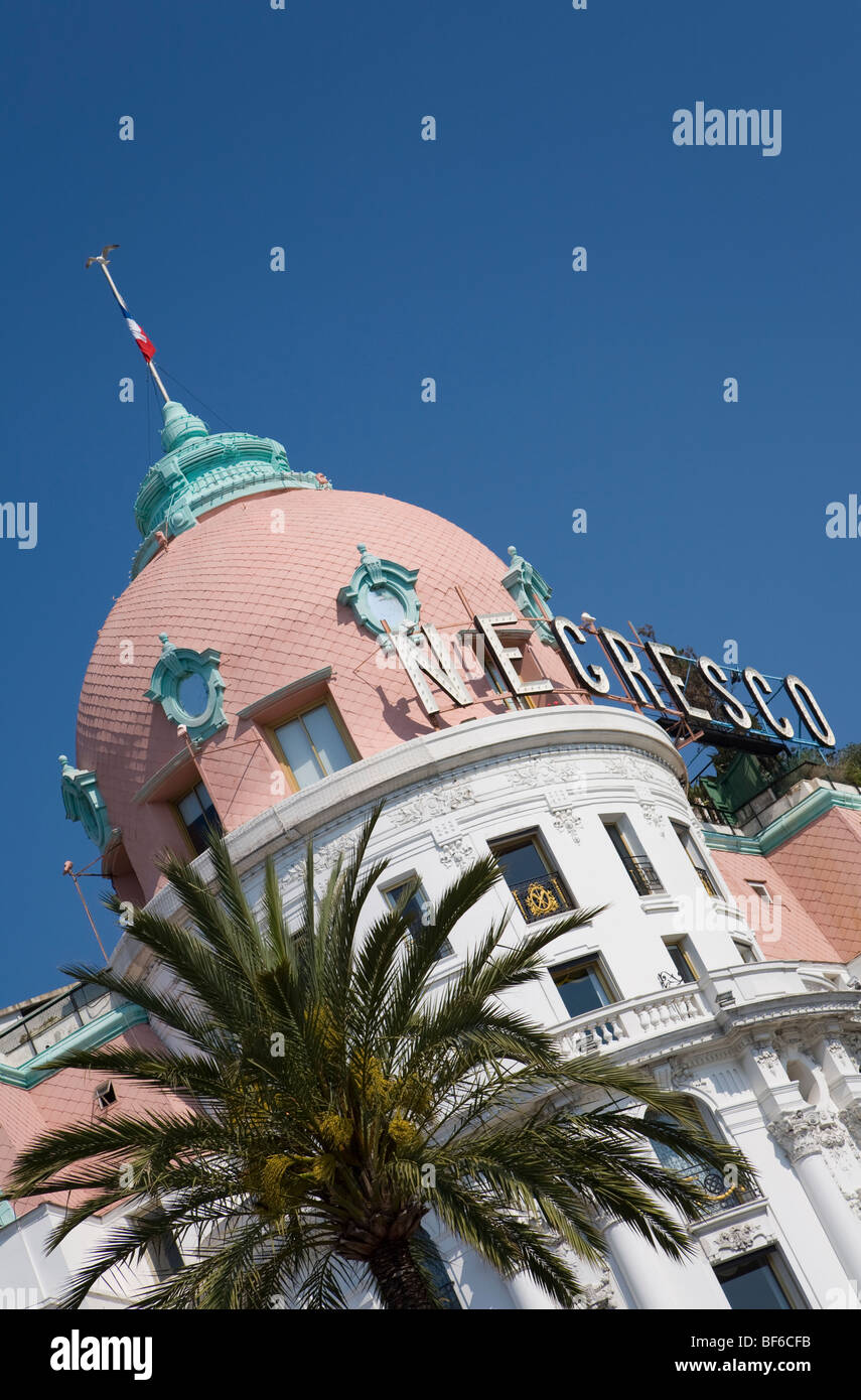 Hotel Negresco, Promenade des Anglais, Nizza, Cote D Azur, Provence, Frankreich Stockfoto
