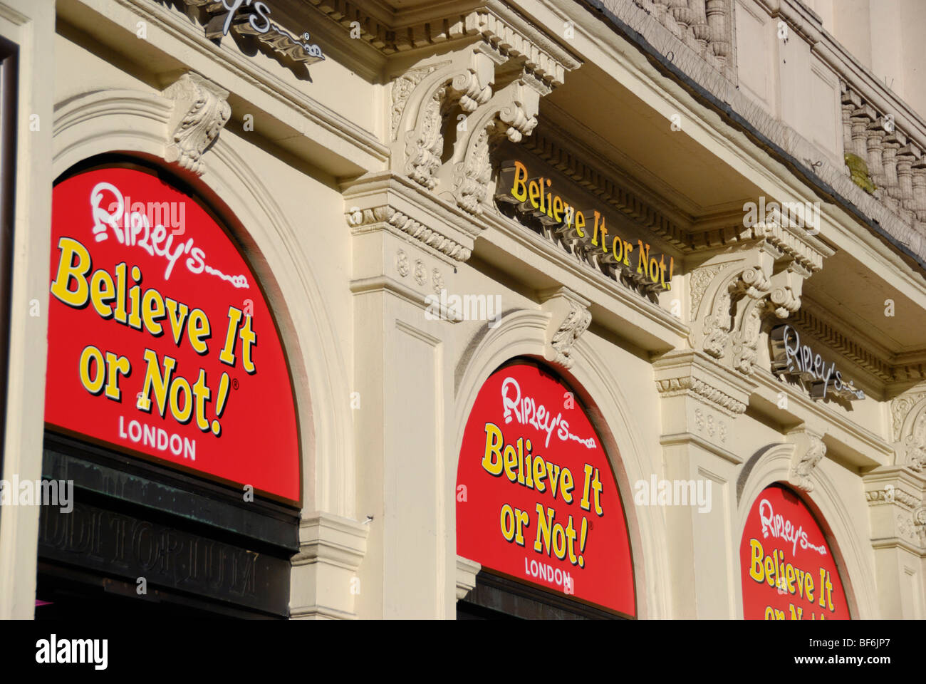 Ripley's Believe It or Not Museum am Piccadilly Circus, London, England, UK Stockfoto