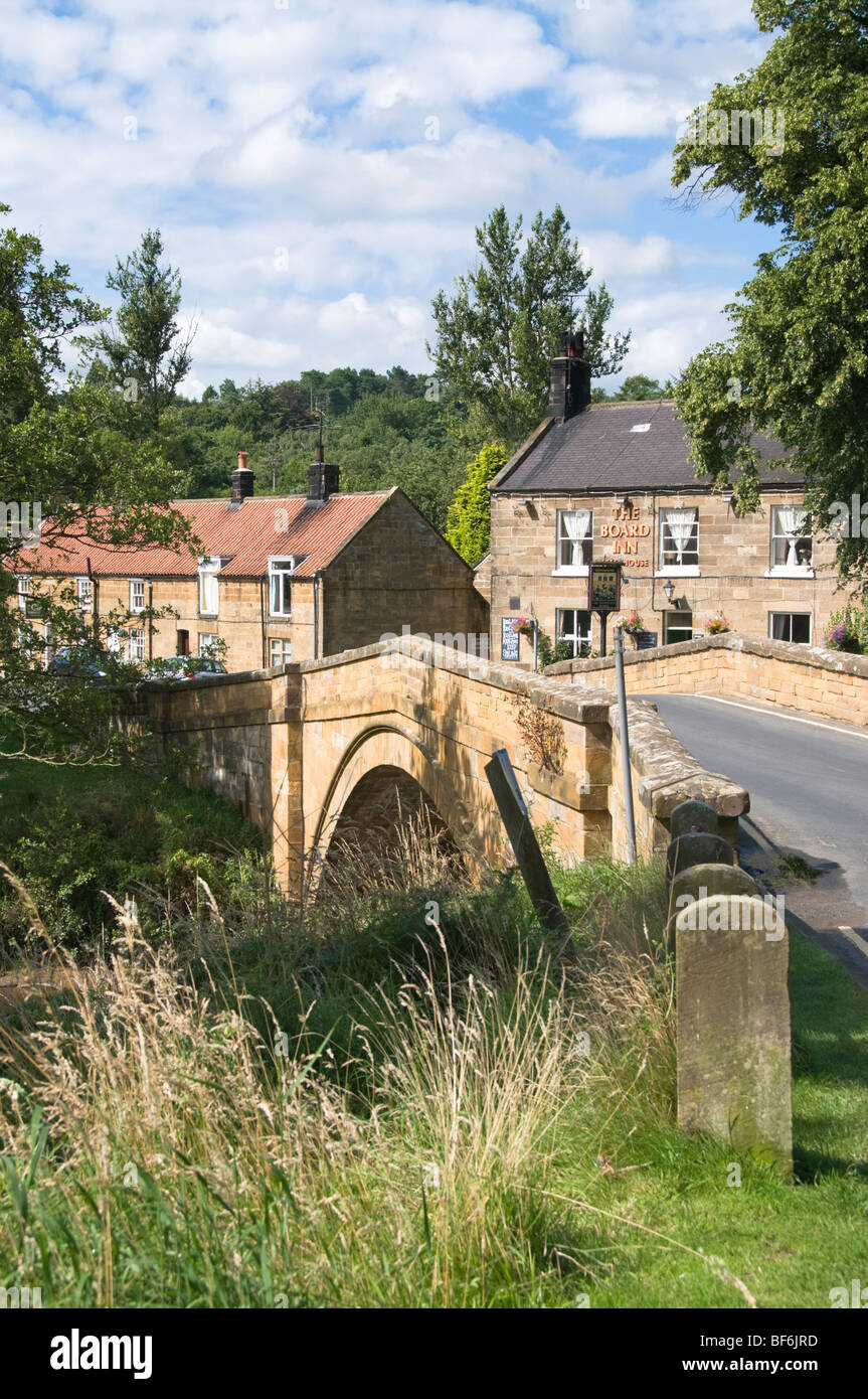 Dorf Lealholm, North Yorkshire, UK Stockfoto