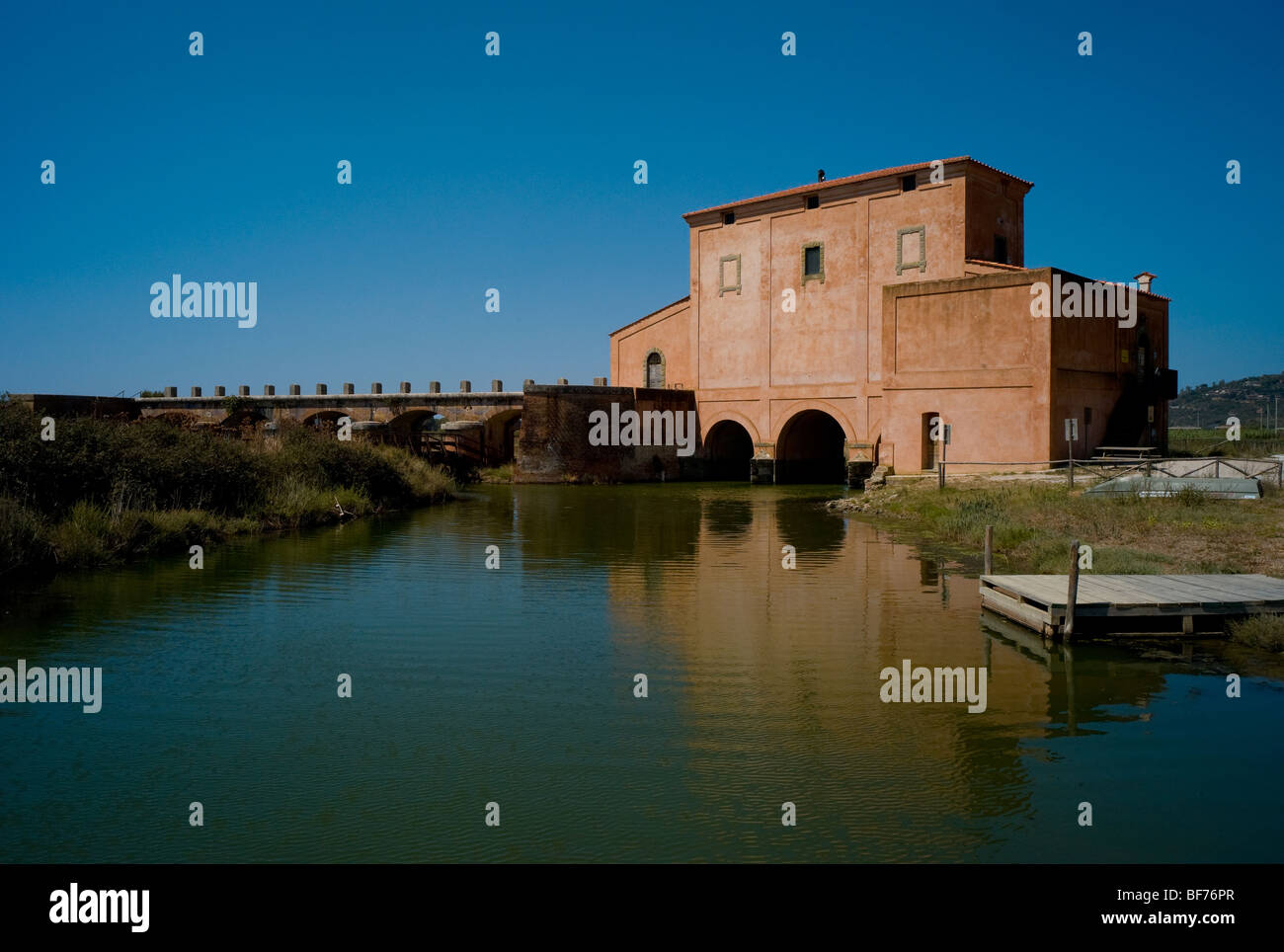 Castiglione della Pescaia, Toskana, Italien, Maremma, Red House Stockfoto