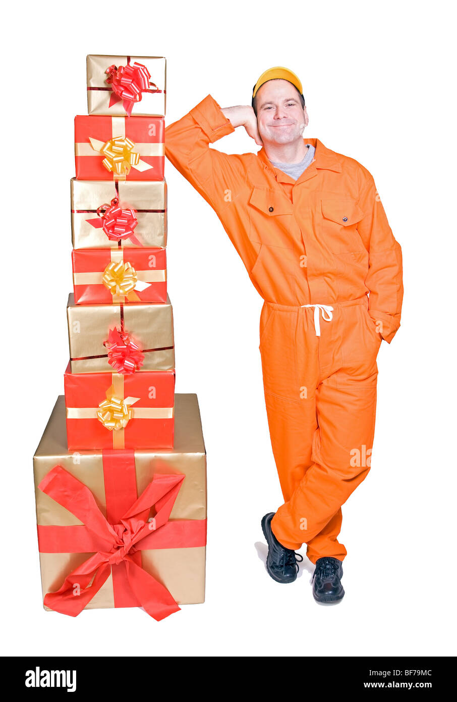 Soldatinnen und Soldaten Weihnachts-box Stockfoto