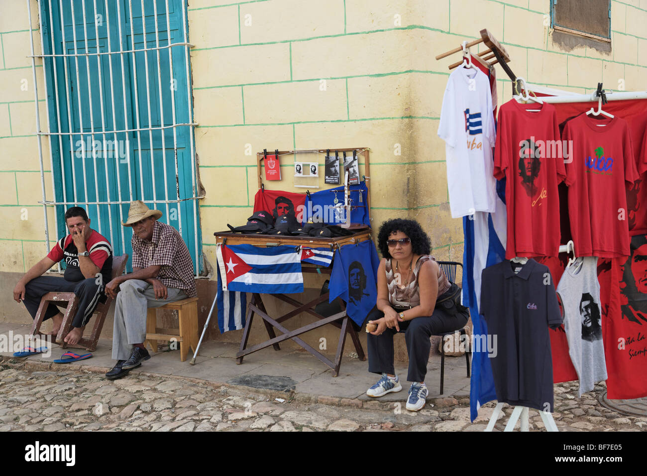 Straßenstand, Trinidad, Sancti Spiritus, Kuba, West Indies Stockfoto
