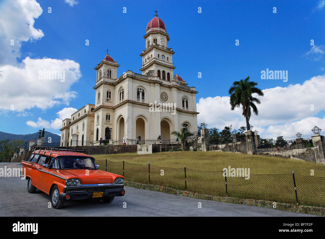 Basilica de Nuestra Senora De La Caridad del Cobre, Santiago De Cuba, Santiago De Cuba, Kuba, West Indies Stockfoto