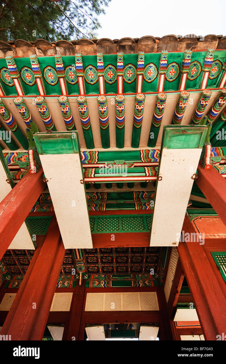 Yeonhwadang im Seceret Garten im Changdeokgung Königspalast in Seoul Stockfoto