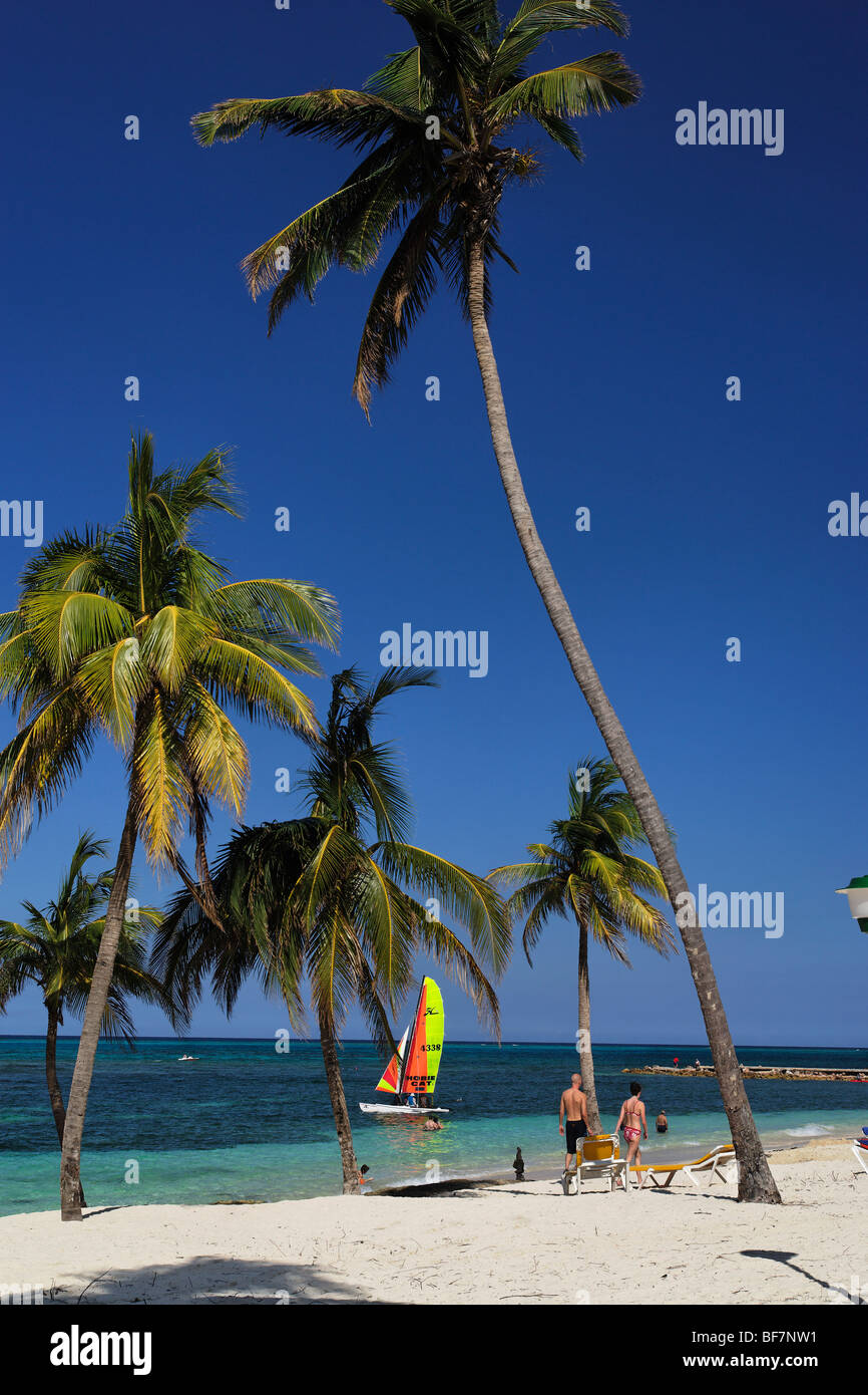 Sandy Beach, Guardalavaca, Holguin, Kuba, West Indies Stockfoto