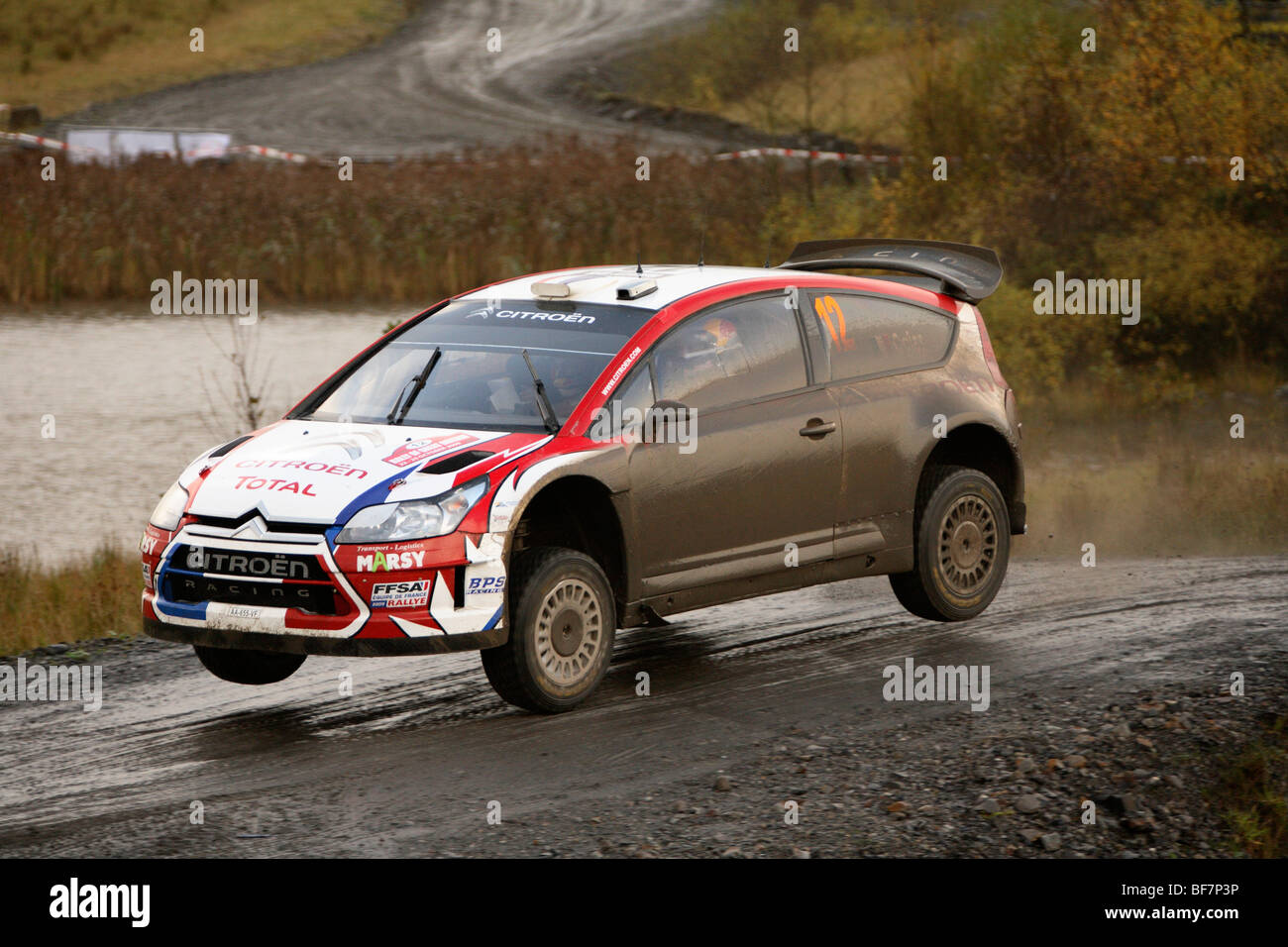 Sebastien Ogier, GB WRC Rally, Wales, UK Stockfoto