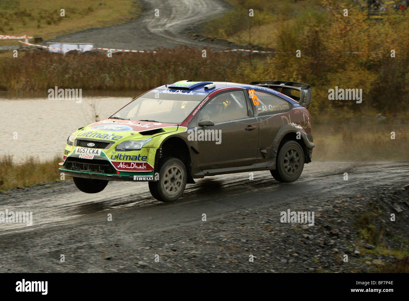 Khalid Al Qassimi, GB WRC Rally, Wales, UK Stockfoto