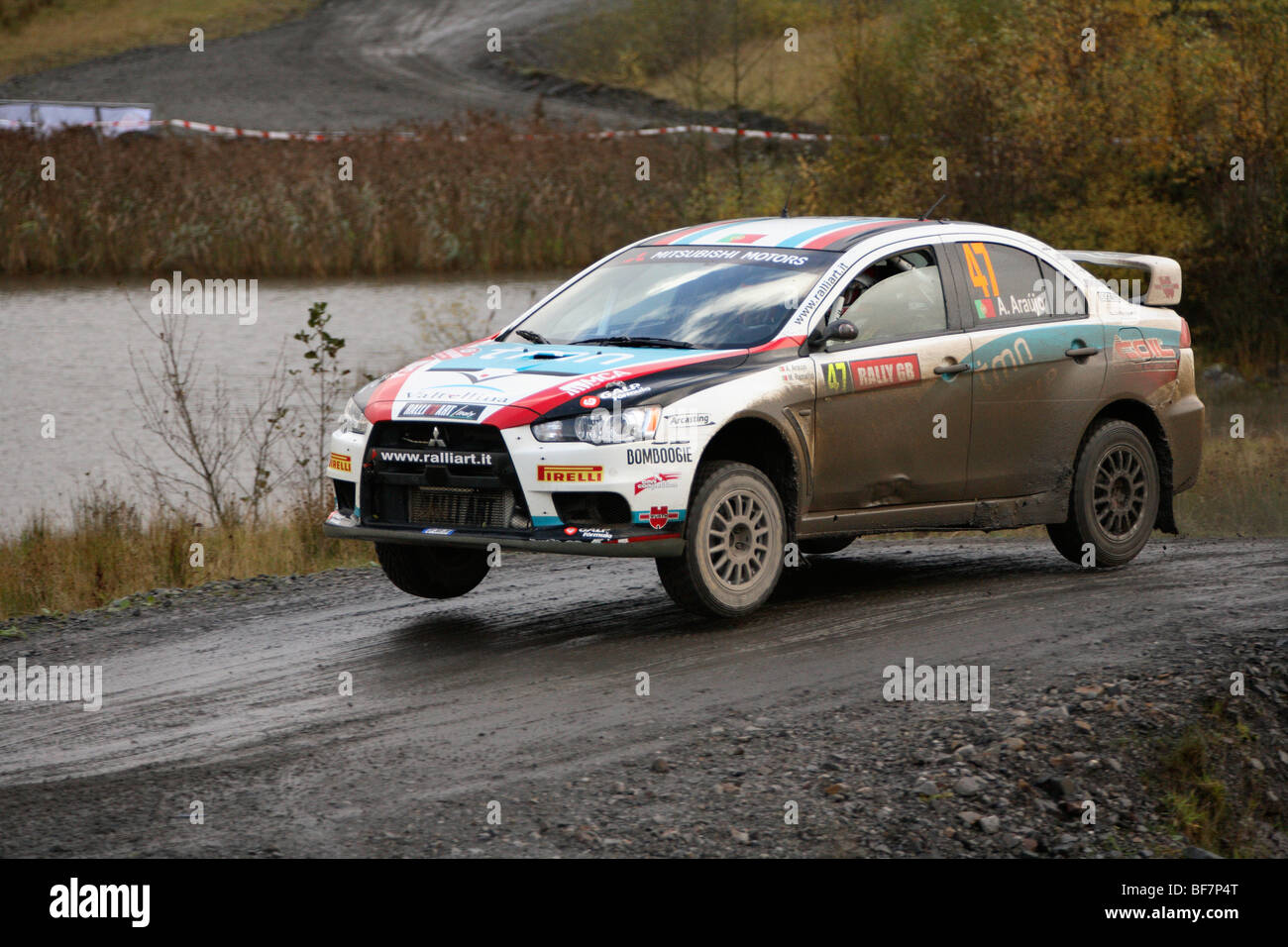 Armindo Araujo, GB WRC Rally, Wales, UK Stockfoto