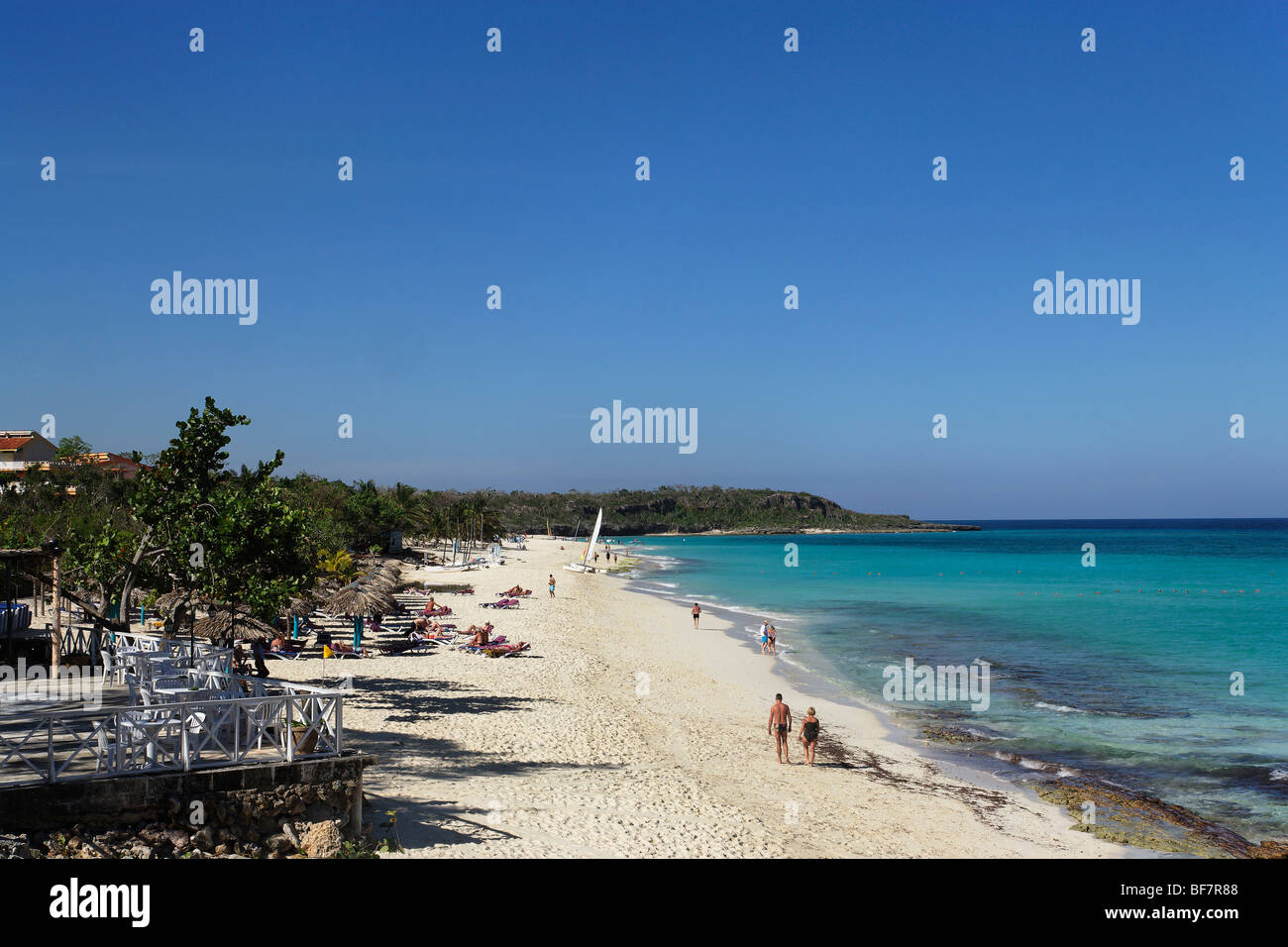 Sandy Beach Hotel Paradisus Rio de Oro, Playa Esmeralda, Guardalavaca, Holguin, Kuba, West Indies Stockfoto