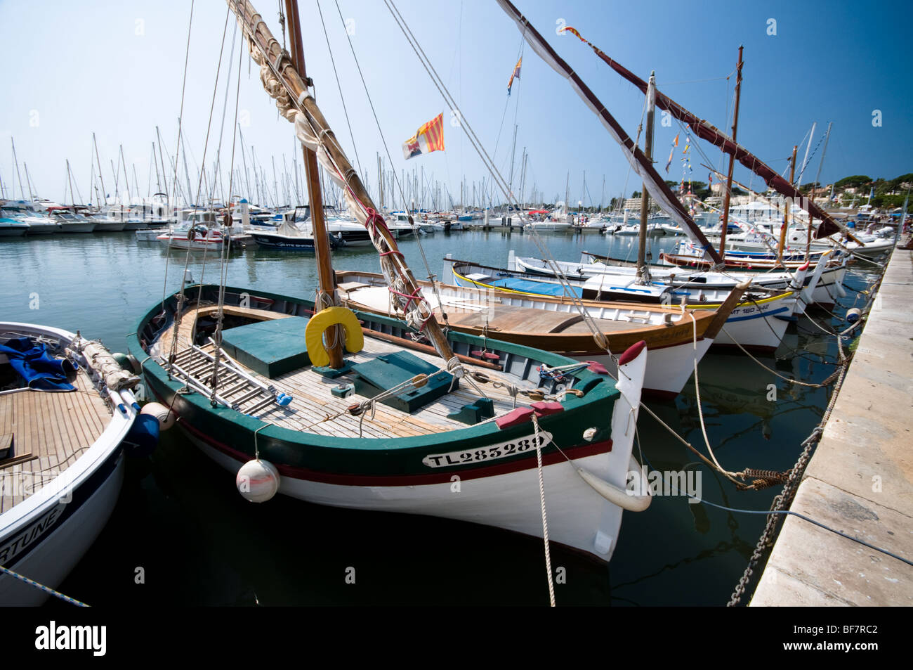 Bandol Port, Cote d ' Azur, Südfrankreich Stockfoto