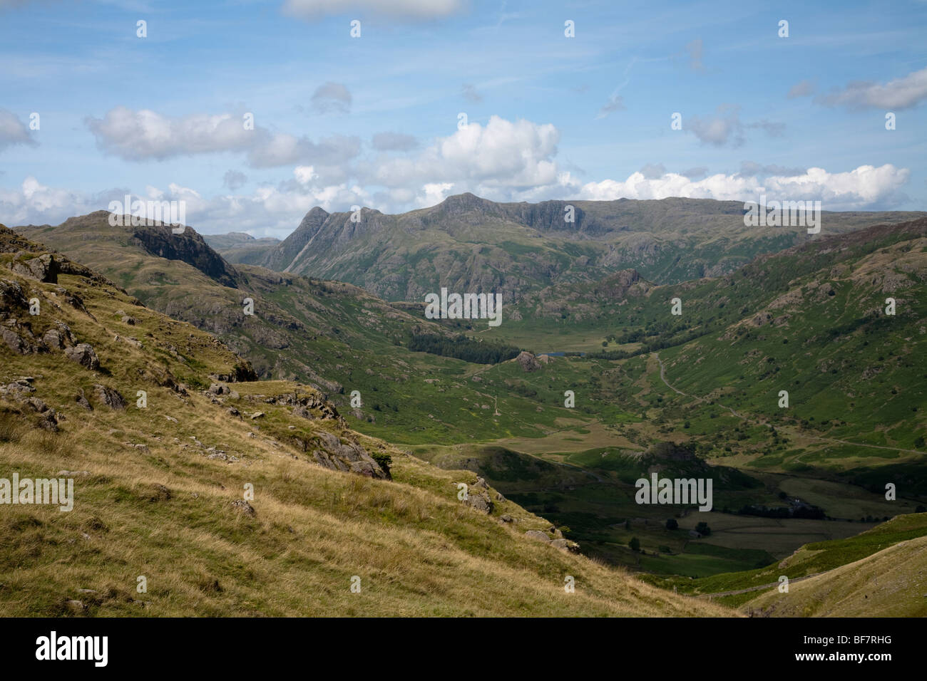 Pike o ' Blisko und Langdale pikes Stockfoto