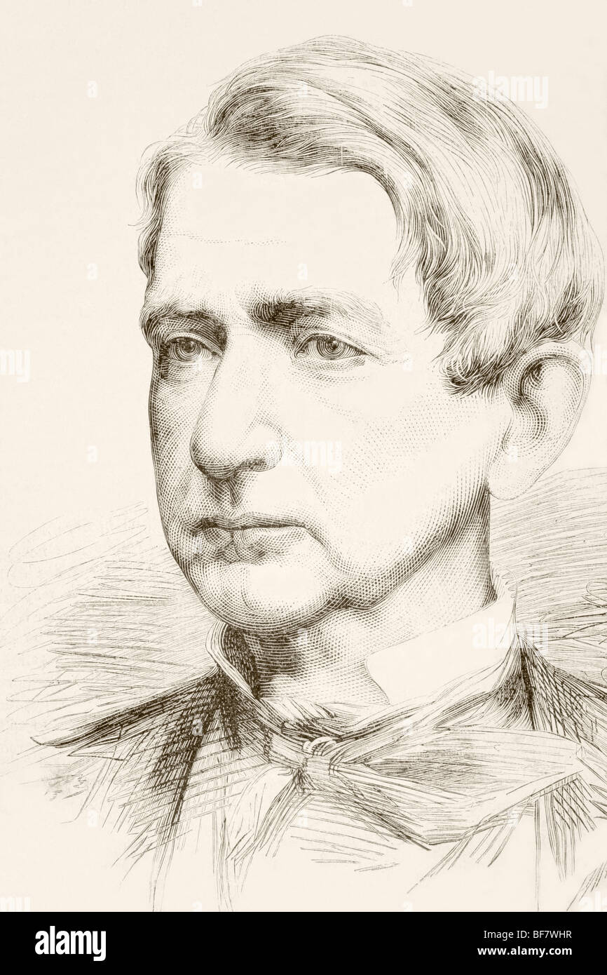 William Henry Seward, Sr. 1801 bis 1872. US-amerikanischer Politiker und Außenminister unter Abraham Lincoln und Andrew Johnson. Stockfoto