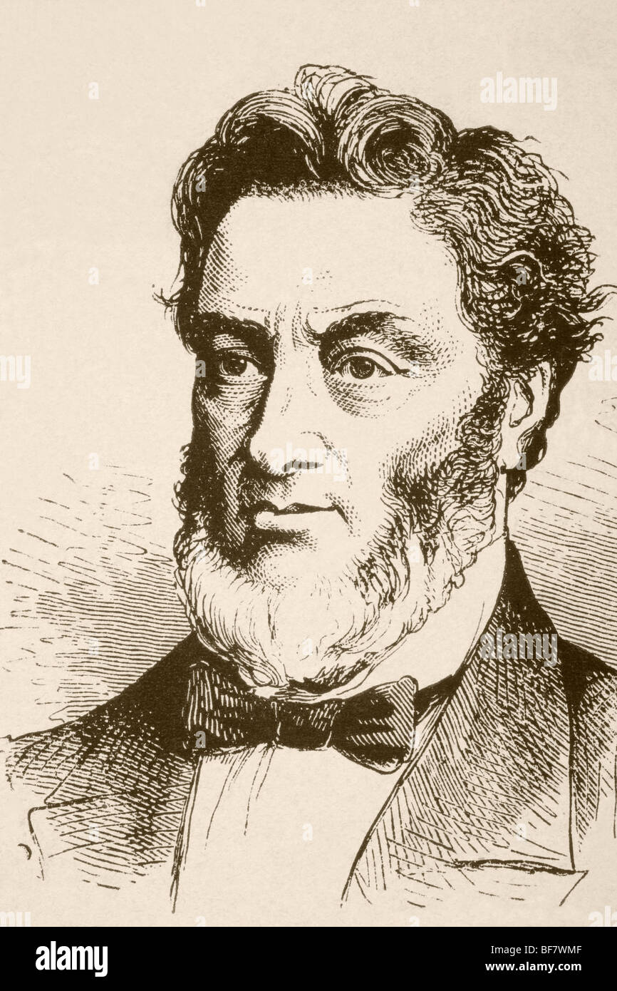 Jules Claude Gabriel Favre, 1809 bis 1880. Französischer Staatsmann. Stockfoto