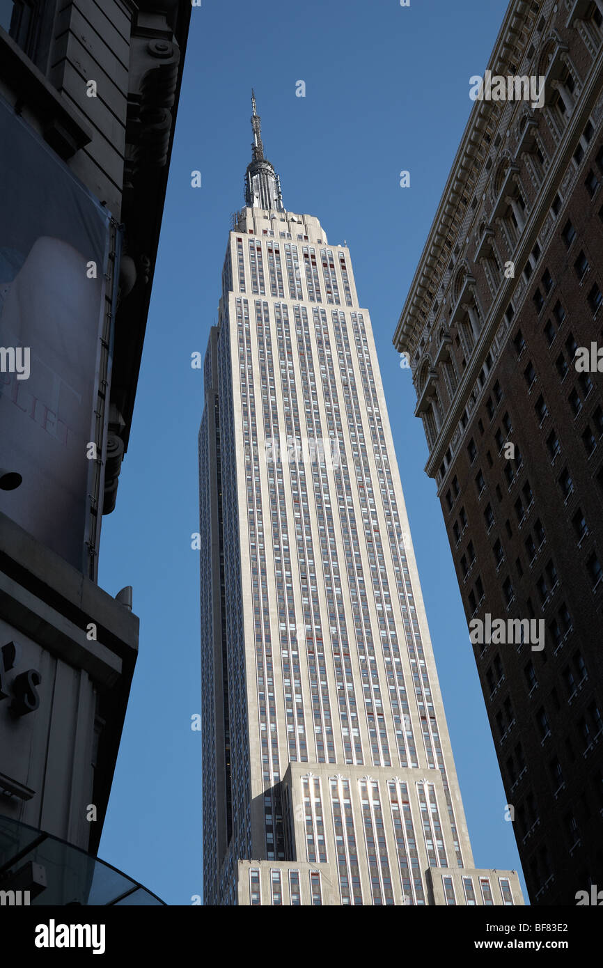 Das Empire State Building, Manhattan, New York City, USA Stockfoto
