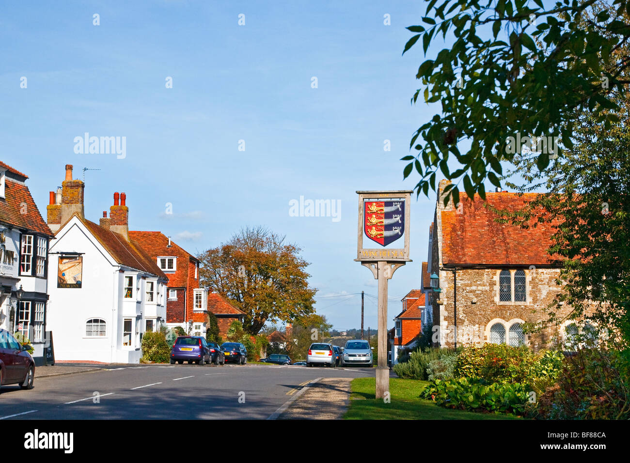 Das Dorf von Winchelsea, East Sussex, England UK 2009 Stockfoto