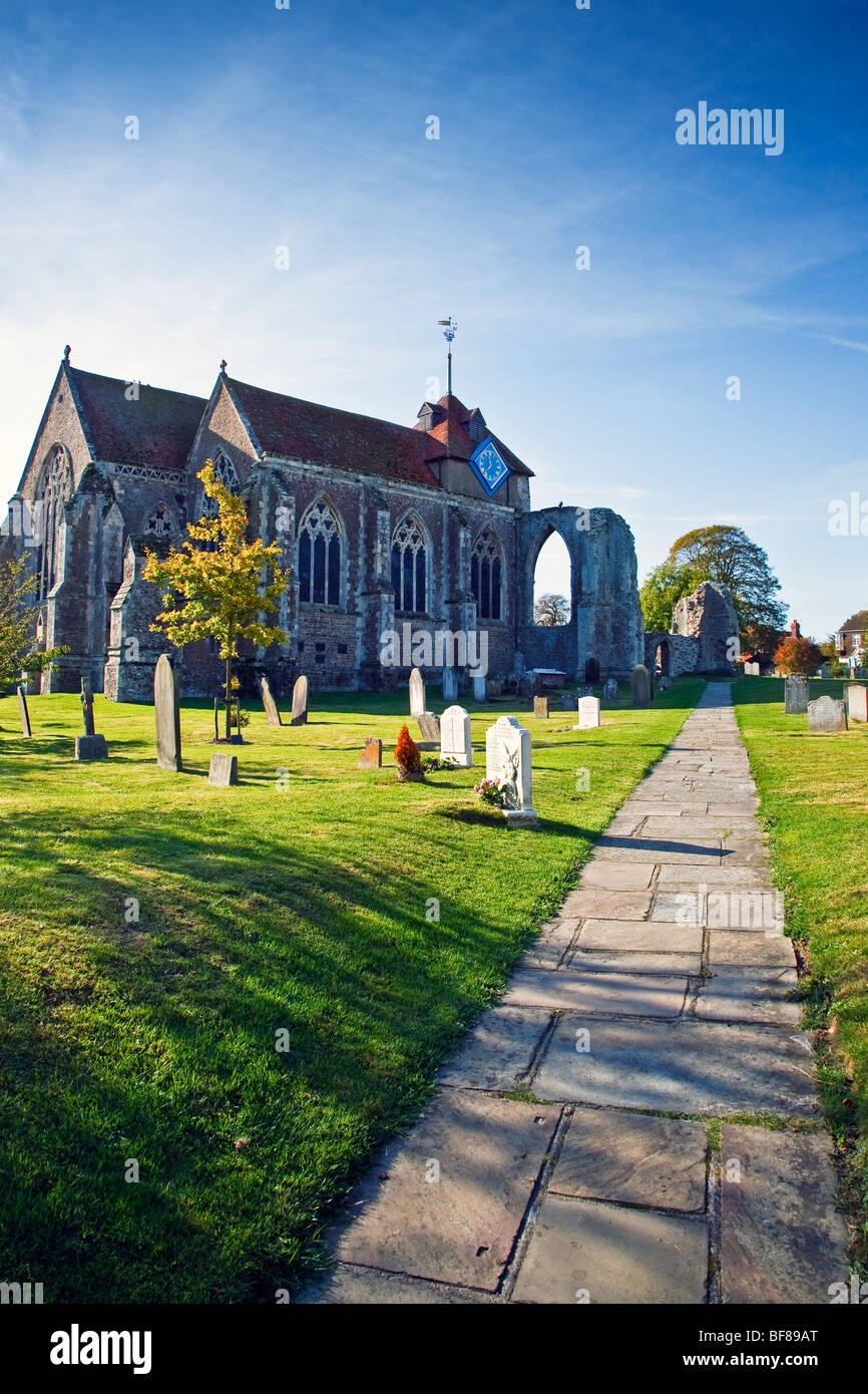 St. Thomaskirche, Winchelsea, East Sussex, England, Grossbritannien 2009 Stockfoto