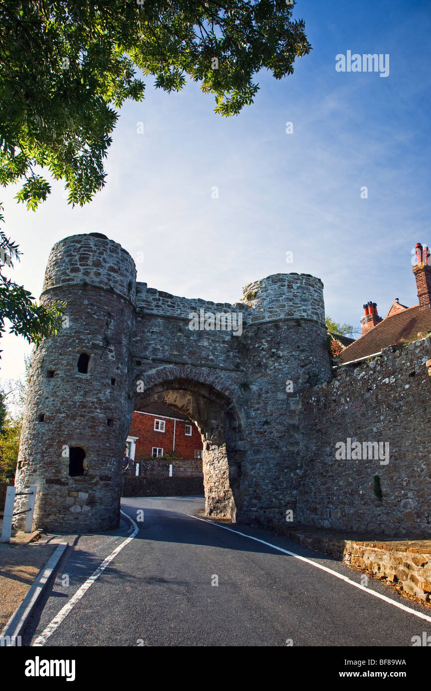 Aktionsbereich Tor Winchelsea, East Sussex, England UK 2009 Stockfoto