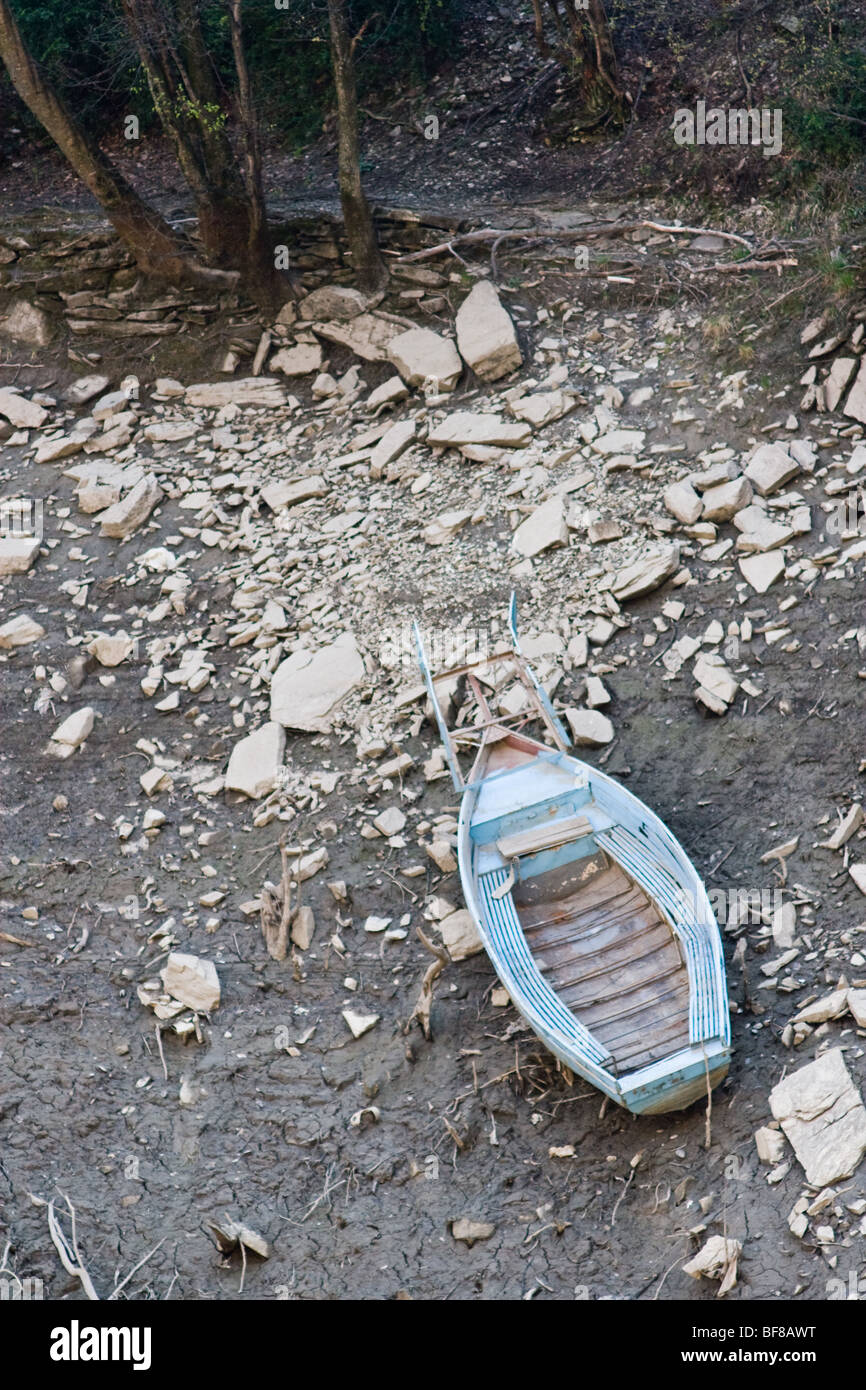 temporäre trocken Matka Canyon in der Nähe von Skopje, Mazedonien Stockfoto