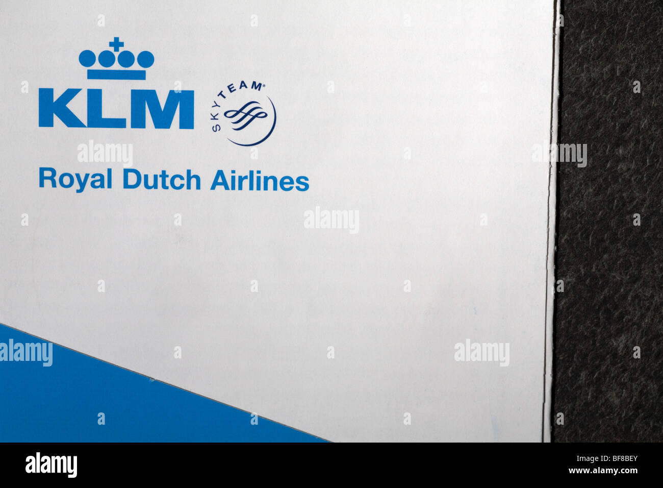 KLM Royal Dutch Airlines Stockfoto