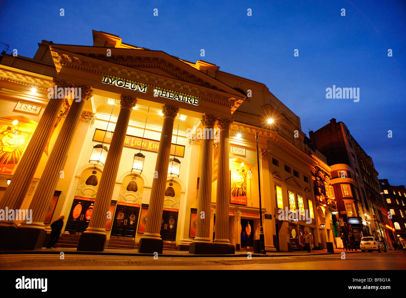 Lyceum Theatre. London. UK 2009. Stockfoto
