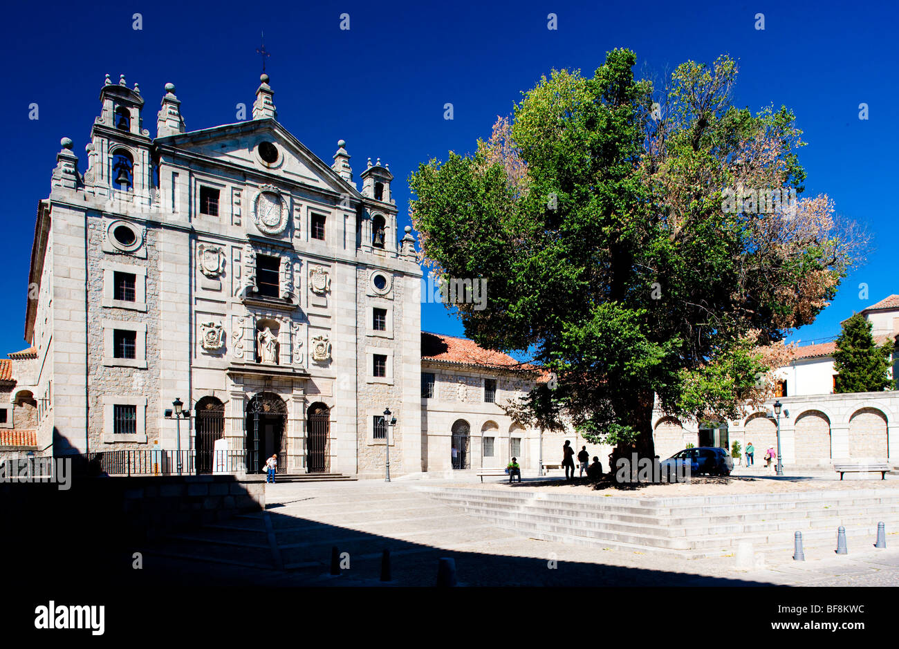 Kloster Santa Teresa, Ávila, Kastilien und Leon, Spanien Stockfoto