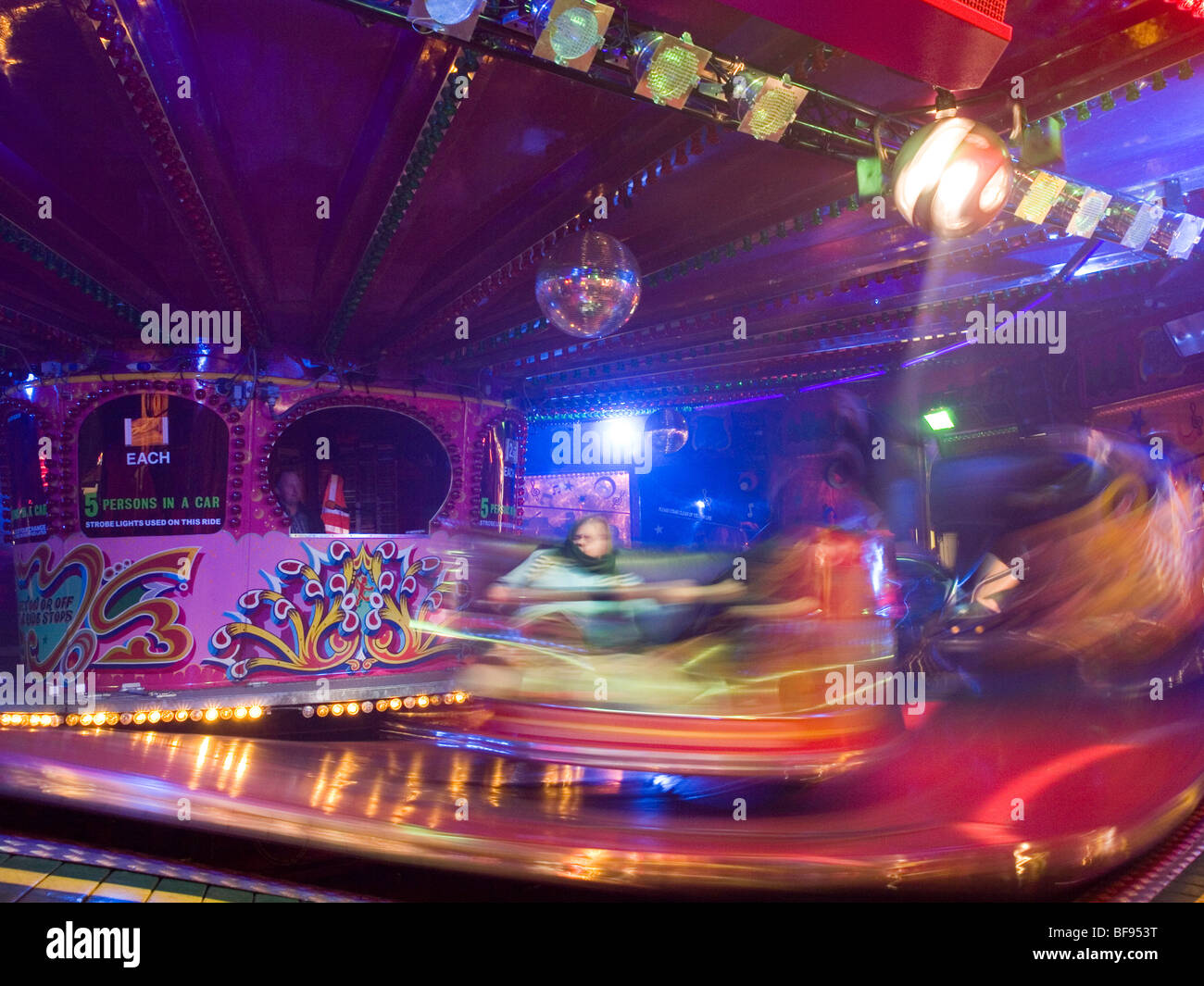 Der perfekt am Goose Fair in Nottingham, Nottinghamshire, England UK Stockfoto