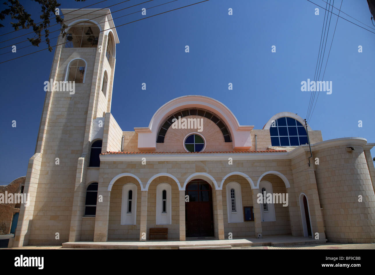 Agios Georgios Kirche ostwärts zwischen Dhekelia und Ayia Napa Zypern Stockfoto