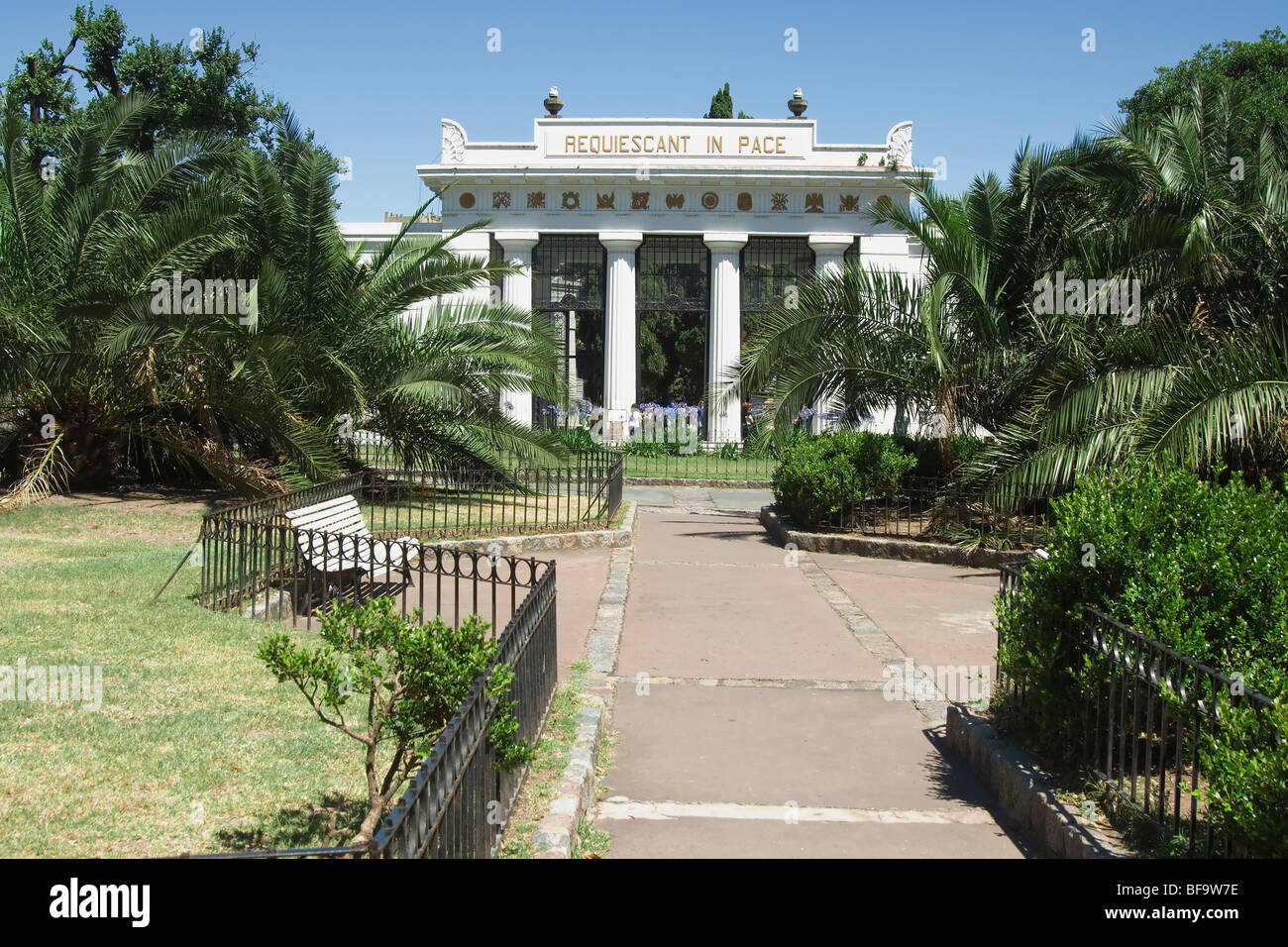 Friedhof La Recoleta, Buenos Aires, Argentinien Stockfoto
