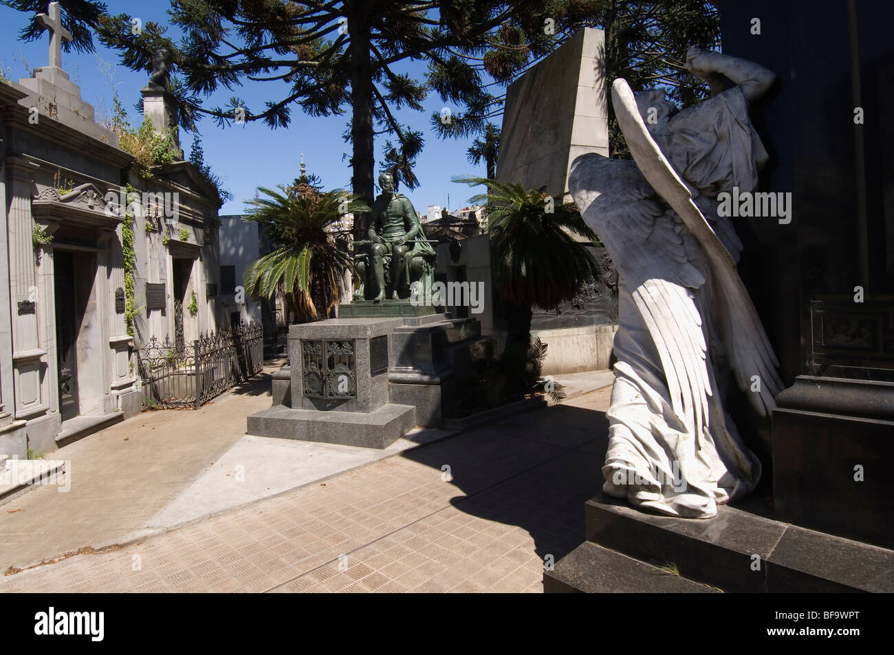 Friedhof La Recoleta, Buenos Aires, Argentinien Stockfoto