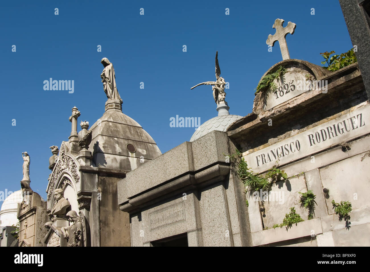 Friedhof La Recoleta, Buenos Aires, Argen Stockfoto