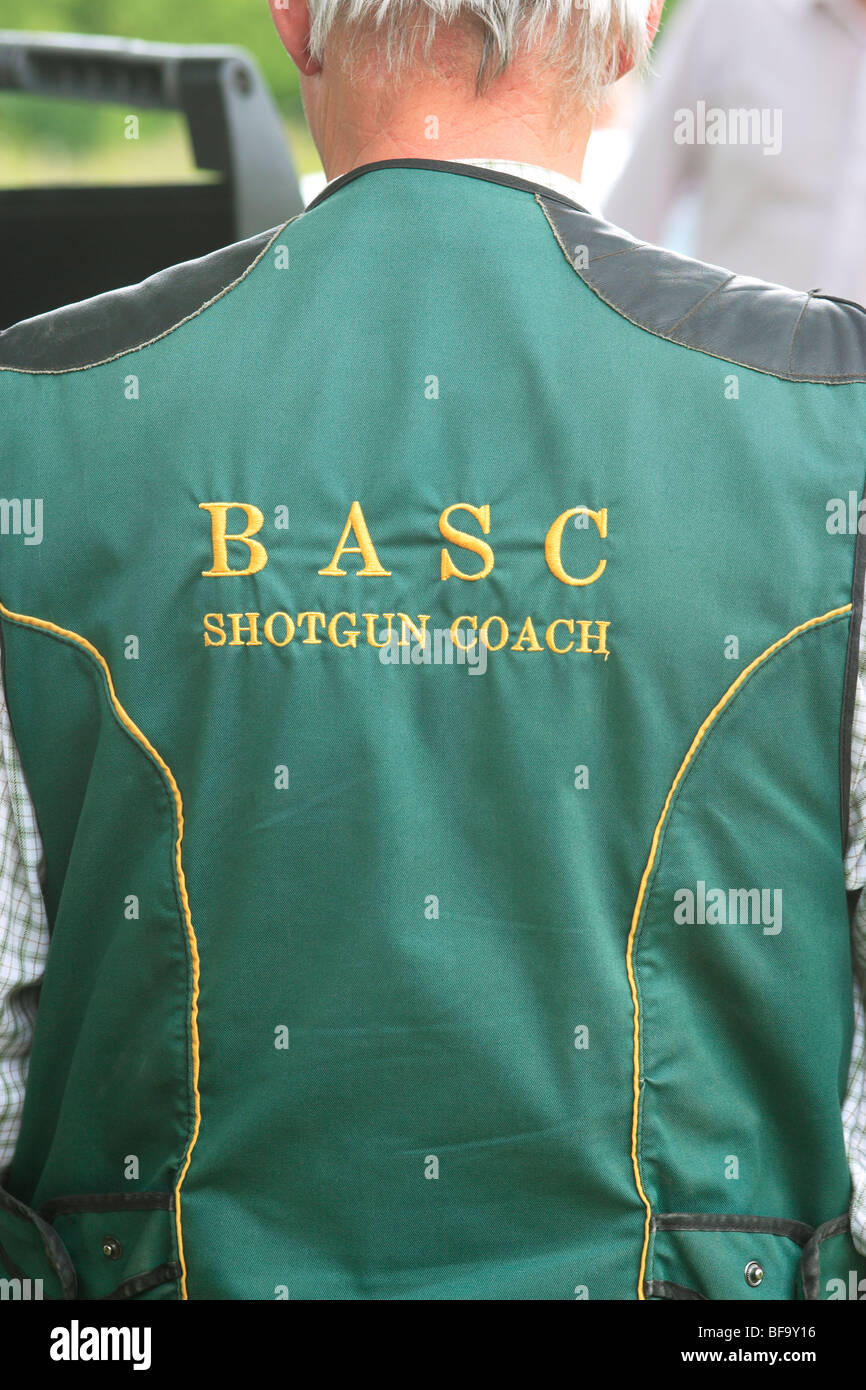 British Association for Shooting & Erhaltung (B.A.S.C.) Schrotflinte-Coach Stockfoto
