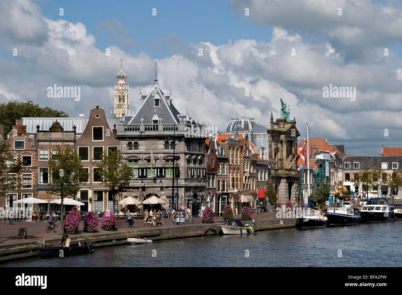 Haarlem Niederlande Holland historische Stadt Stockfoto