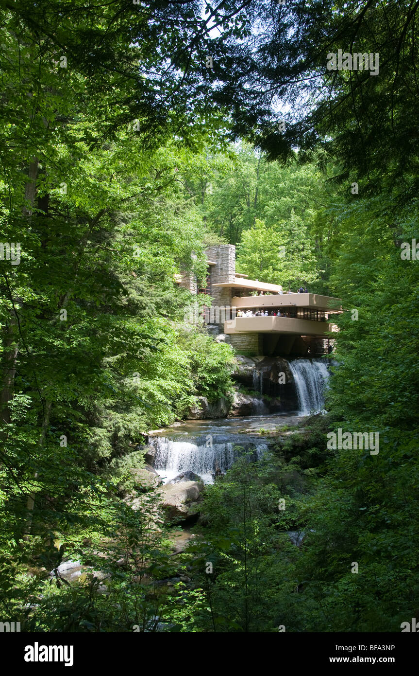 Fallingwater, Ohiopyle PA, Frank Lloyd Wright Stockfoto