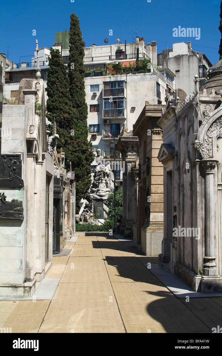 Friedhof La Recoleta, Buenos Aires, Argentinien Stockfoto