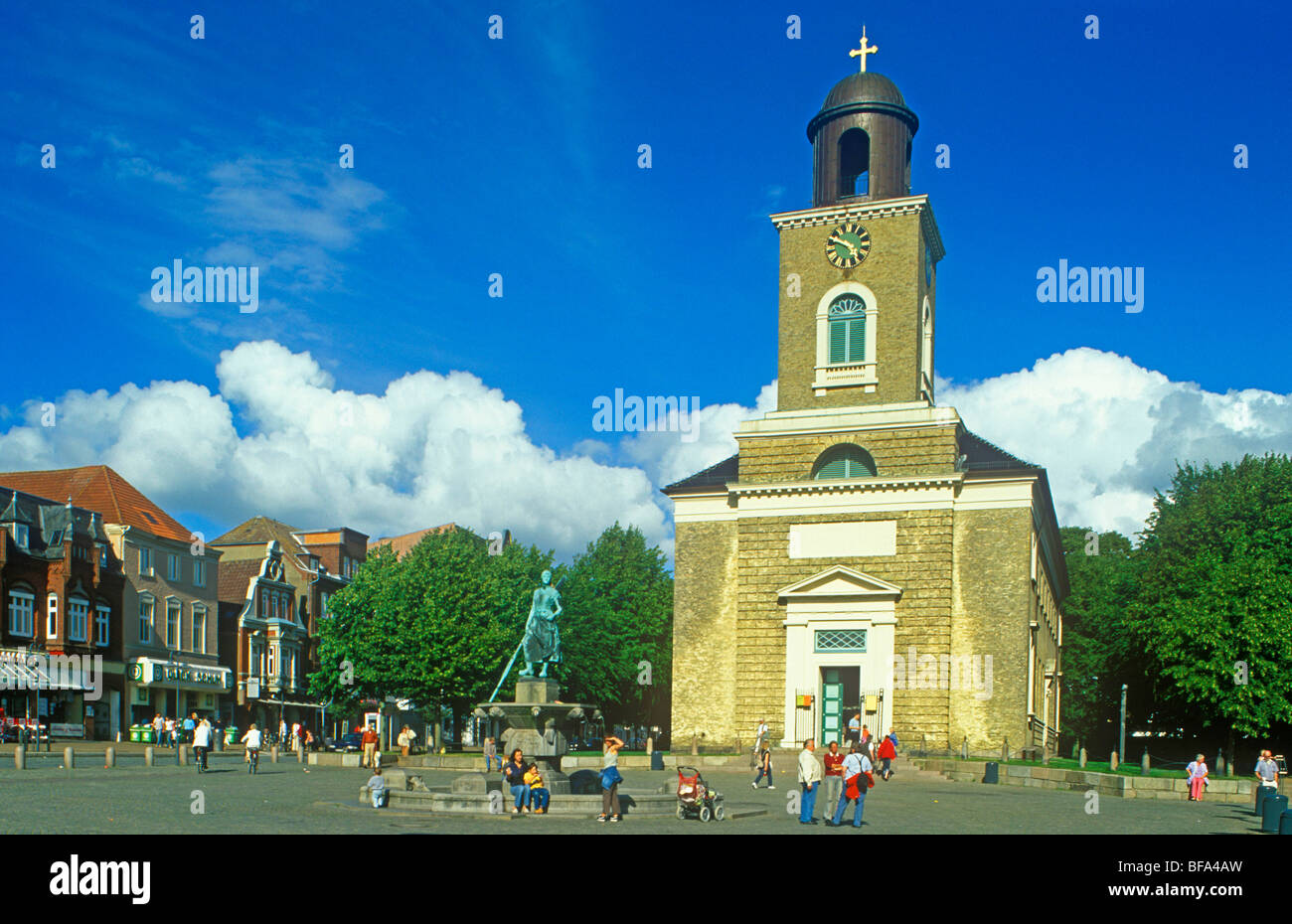 Marienkirche [Marienkirche] in Husum, Schleswig-Holstein, Deutschland Stockfoto