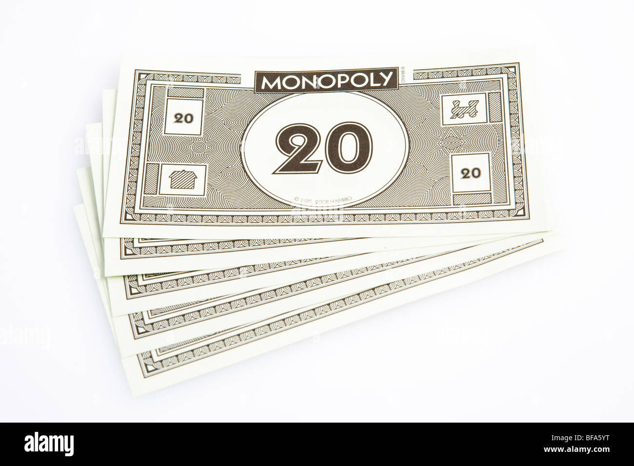 Monopoly-Geld Stockfoto