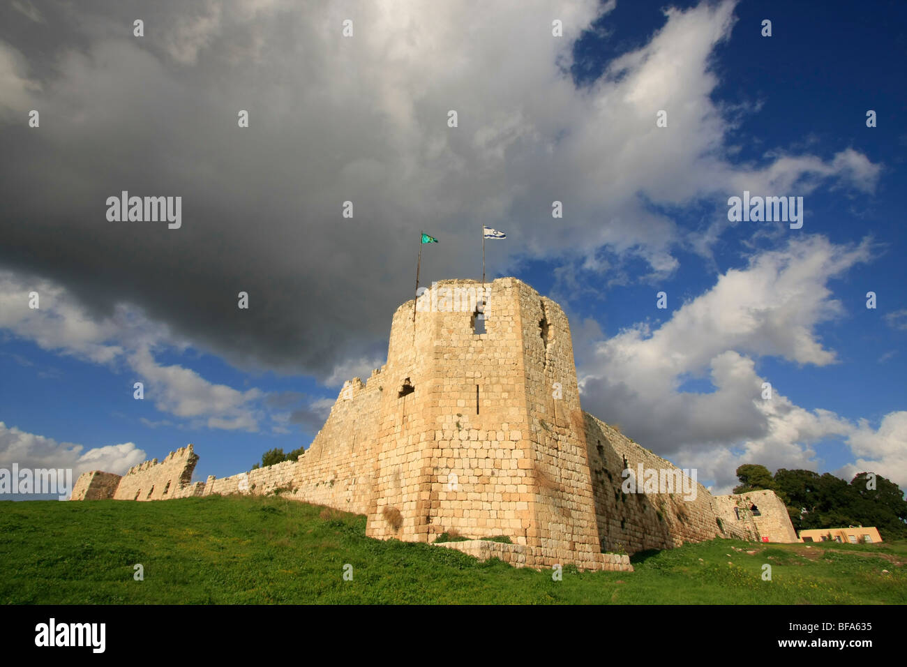 Osmanische Festung Binar Bashi wurde im Jahr 1571 erbaut. Stockfoto