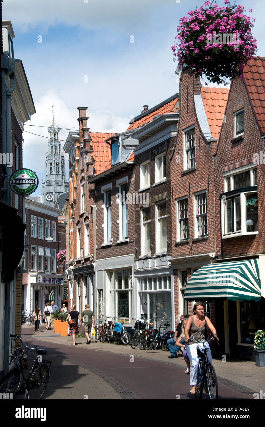 Haarlem Niederlande Holland historische Stadt Stockfoto