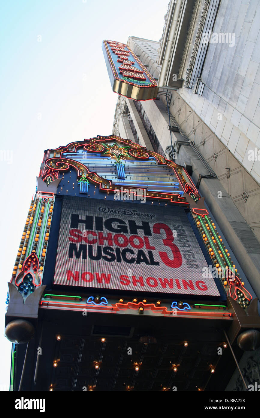 El Capitan Theater Hollywood Los Angeles Kalifornien Stockfoto