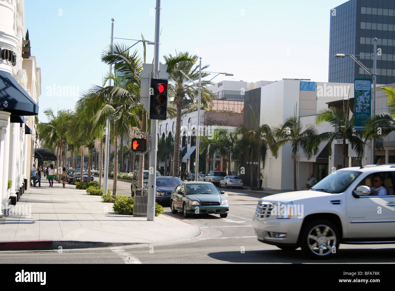 Beverly Hills, Kalifornien Stockfoto