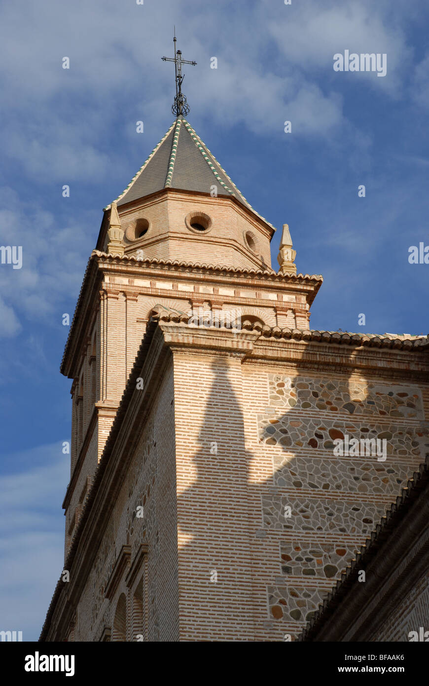 Kirche St. Maria von der Alhambra, der Alhambra, Granada, Andalusien, Spanien Stockfoto